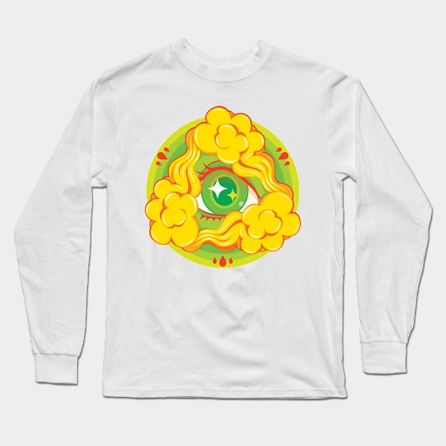 Eye of Providence Long Sleeve T-Shirt by HSIN